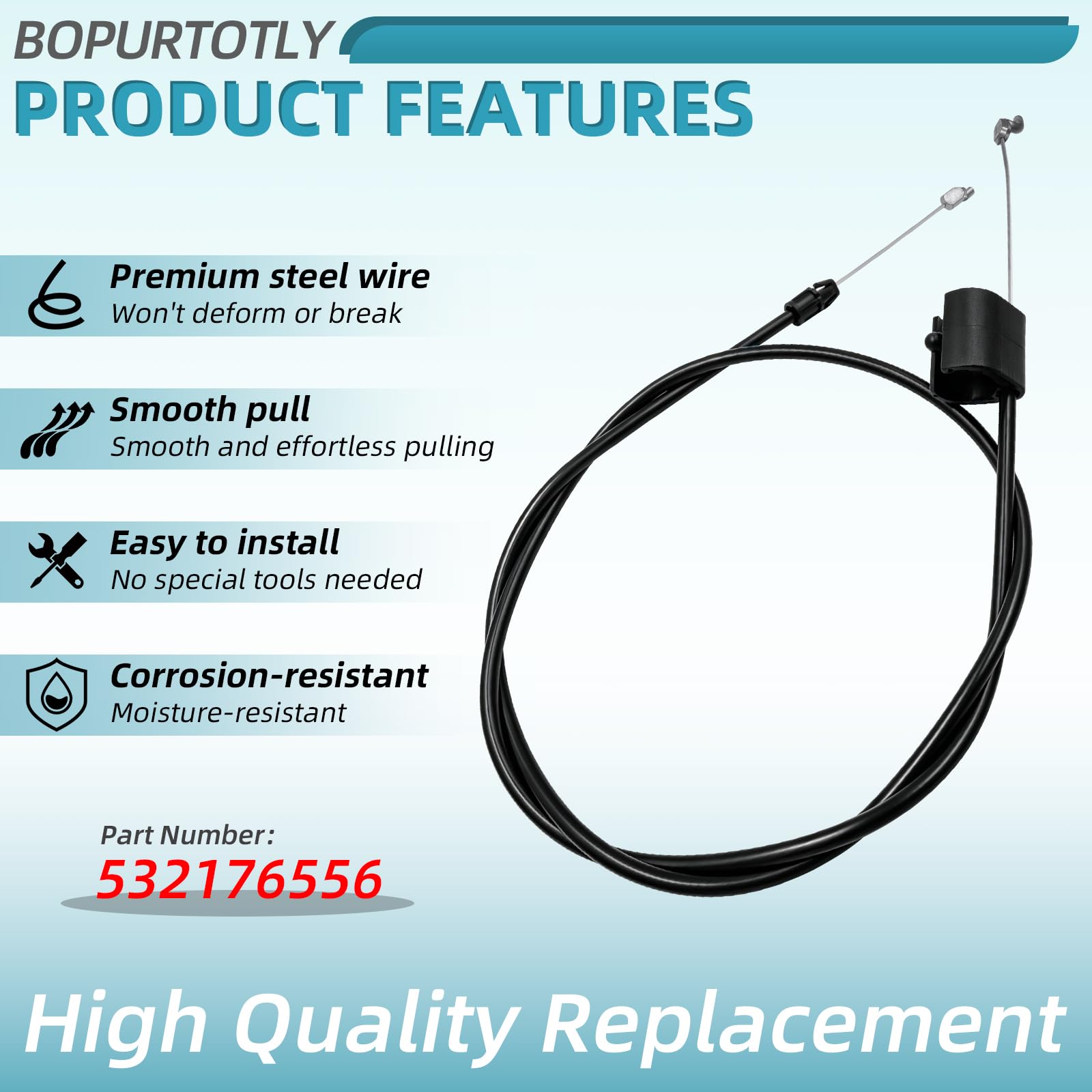 Amazon.com : 532176556 Engine Control Cable, 52 Inch Zone Control